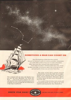 north star dairy 1958 man count nonfat dry milk baking vintage ad north star dairy 1958 man count nonfat dry milk baking vintage ad