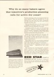 red star yeast products company 1958 bakers agree baking vintage ad