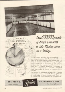 fred d pfening company 1958 dough fermented baking supply vintage ad fred d pfening company 1958 dough fermented baking supply vintage ad
