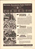National Vulcanized Fibre Company 1942 Vintage Catalog Sheets Parts