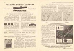 Fibre Conduit Company 1943 Vintage Catalog Cable Orangeburg Nocrete