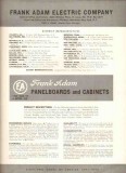 Frank Adam Electric Company 1943 Vintage Catalog Panelboards Breakers Frank Adam Electric Company 1943 Vintage Catalog Panelboards Breakers