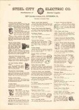 Steel City Electric Company 1943 Vintage Catalog Switch Boxes Conduit Steel City Electric Company 1943 Vintage Catalog Switch Boxes Conduit