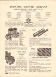 Johnson Bronze Company 1943 Vintage Catalog Bearings Bushings Motor Johnson Bronze Company 1943 Vintage Catalog Bearings Bushings Motor