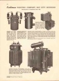 Kuhlman Electric Company 1943 Vintage Catalog Transformer Distribution