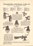 Philadelphia Electrical Mfg Company 1943 Vintage Catalog Floodlights