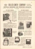 Roller-Smith Company 1943 Vintage Catalog Circuit Breakers Instruments Roller-Smith Company 1943 Vintage Catalog Circuit Breakers Instruments