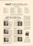SKF Industries Inc 1943 Vintage Catalog Ball Roller Bearing Uses Types