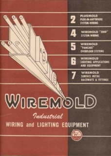 Wiremold Company 1944 Vintage Catalog Plugmold Surface Raceway Fitting