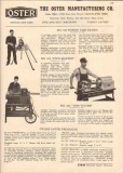 Oster Mfg Company 1944 Vintage Catalog Pipe Master Power Vise Stand Oster Mfg Company 1944 Vintage Catalog Pipe Master Power Vise Stand