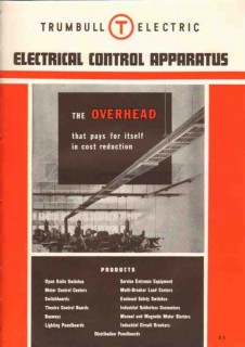 Trumbull Electric Mfg Company 1948 Vintage Catalog Control Apparatus