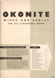 Okonite Company 1948 Vintage Catalog Electrical Wires Cables Tapes Okonite Company 1948 Vintage Catalog Electrical Wires Cables Tapes