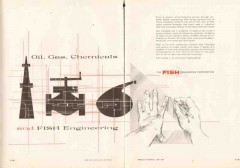 Fish Engineering Corp 1959 Vintage Ad Oil Gas Chemicals Achievement Fish Engineering Corp 1959 Vintage Ad Oil Gas Chemicals Achievement
