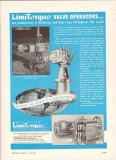 Philadelphia Gear Corp 1959 Vintage Ad Oil Limitorque Valve Operators