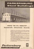 Parkersburg Rig Reel Company 1955 Vintage Ad Oil Field Steel Buildings Parkersburg Rig Reel Company 1955 Vintage Ad Oil Field Steel Buildings