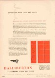 Halliburton Oil Well Cementing Company 1955 Vintage Ad Definitive Data Halliburton Oil Well Cementing Company 1955 Vintage Ad Definitive Data
