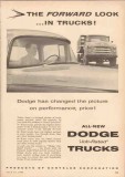 dodge trucks 1955 forward look picture performance price vintage ad dodge trucks 1955 forward look picture performance price vintage ad