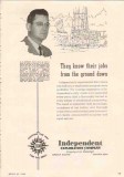 Independent Exploration Company 1950 Vintage Ad Oil A D Dunlap Surveys