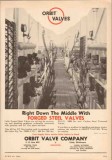 Orbit Valve Company 1950 Vintage Ad Oil Forged Steel LP Gas Gasoline Orbit Valve Company 1950 Vintage Ad Oil Forged Steel LP Gas Gasoline