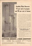 Chicago Bridge Iron Company 1950 Vintage Ad Oil Gasoline Plant Propane