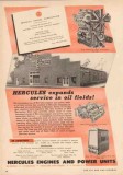Hercules Motors Corp 1950 Vintage Ad Oil Field Engines Expands Service Hercules Motors Corp 1950 Vintage Ad Oil Field Engines Expands Service
