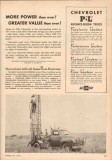 chevrolet 1950 pl design more power greater value trucks vintage ad