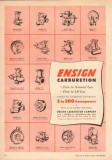 Ensign Carburetor Company 1950 Vintage Ad Oil LP Natural Gas Vaporizer Ensign Carburetor Company 1950 Vintage Ad Oil LP Natural Gas Vaporizer