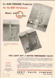 Orbit Valve Company 1950 Vintage Ad Oil Well High Pressure Production Orbit Valve Company 1950 Vintage Ad Oil Well High Pressure Production