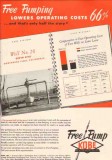 Kobe Inc 1953 Vintage Ad Oil Field Free Pumping Lowers Operating Costs