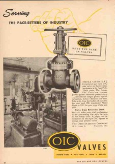 Ohio Injector Company 1950 Vintage Ad Shell Chemical Corp TX Serving Ohio Injector Company 1950 Vintage Ad Shell Chemical Corp TX Serving