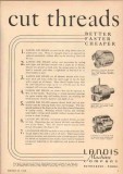 landis machine company 1950 cut threads die head vintage ad landis machine company 1950 cut threads die head vintage ad
