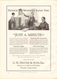 c h dexter sons inc 1926 dexstar manifold saves time paper vintage ad