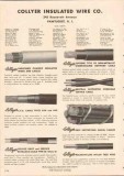 Collyer Insulated Wire Company 1949 Vintage Catalog Cables Cambric