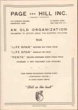 Page Hill Inc 1949 Vintage Catalog Poles Life Span Electric Utilities