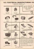 O Z Electrical Mfg Company 1951 Vintage Catalog Conduit Boxes Fittings