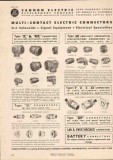 Cannon Electric Development Company 1951 Vintage Catalog Connectors