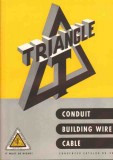 Triangle Conduit Cable Company 1951 Vintage Catalog Electrical Wire