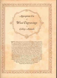 pontiac engraving electrotype company 1926 ohio wesleyan u vintage ad