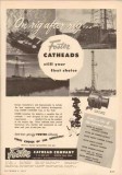Foster Cathead Company 1953 Vintage Ad Oil Rig Industry First Choice