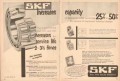 SKF Industries Inc 1953 Vintage Ad Spherical Roller Bearing Increases SKF Industries Inc 1953 Vintage Ad Spherical Roller Bearing Increases