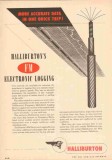 Halliburton Oil Well Cementing Company 1953 Vintage Ad FM Logging -1 Halliburton Oil Well Cementing Company 1953 Vintage Ad FM Logging -1