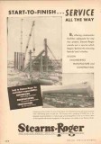 Stearns-Roger Mfg Company 1953 Vintage Ad Oil Start-To-Finish Service Stearns-Roger Mfg Company 1953 Vintage Ad Oil Start-To-Finish Service