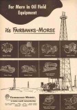Fairbanks-Morse 1953 Vintage Ad Oil Field Equipment Pumps More Fairbanks-Morse 1953 Vintage Ad Oil Field Equipment Pumps More