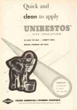 union asbestos rubber company 1953 clean pipe insulation vintage ad union asbestos rubber company 1953 clean pipe insulation vintage ad