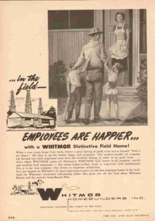 whitmor home builders 1953 employees happier distinctive vintage ad whitmor home builders 1953 employees happier distinctive vintage ad