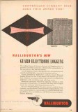 Halliburton Oil Well Cementing Company 1953 Vintage Ad Elec Logging -1 Halliburton Oil Well Cementing Company 1953 Vintage Ad Elec Logging -1