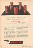 Halliburton Oil Well Cementing Company 1953 Vintage Ad Float Guiding Halliburton Oil Well Cementing Company 1953 Vintage Ad Float Guiding