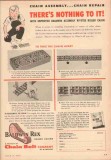 Chain Belt Company 1953 Vintage Ad Baldwin Rex Assembly Riveted Roller Chain Belt Company 1953 Vintage Ad Baldwin Rex Assembly Riveted Roller