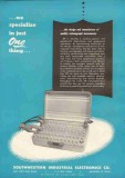 Southwestern Industrial Electronics Company 1951 Vintage Ad Specialize
