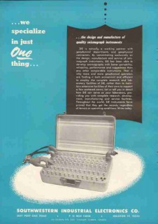 Southwestern Industrial Electronics Company 1951 Vintage Ad Specialize Southwestern Industrial Electronics Company 1951 Vintage Ad Specialize